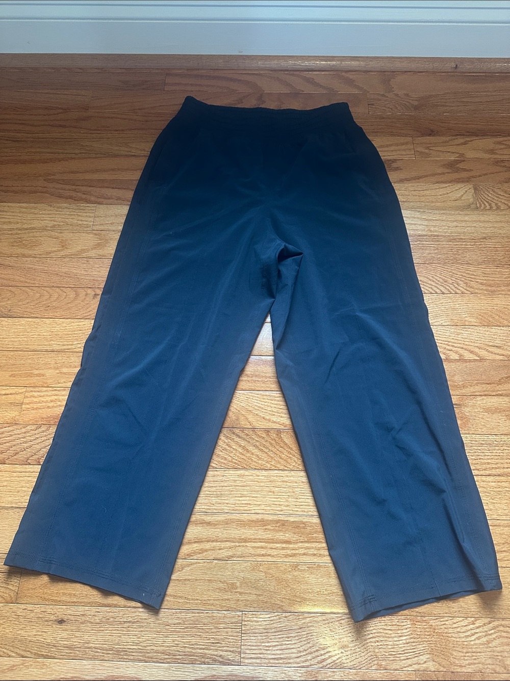 lululemon athletica ankle Wide Leg Pants in Black